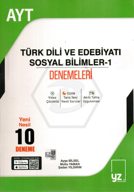 2022 AYT Türk Dili ve Edebiyatı Sosyal Bilimler 10 Deneme