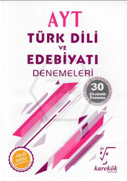 AYT Türk Dili Ve Edebiyatı 30lu Deneme Sınavı