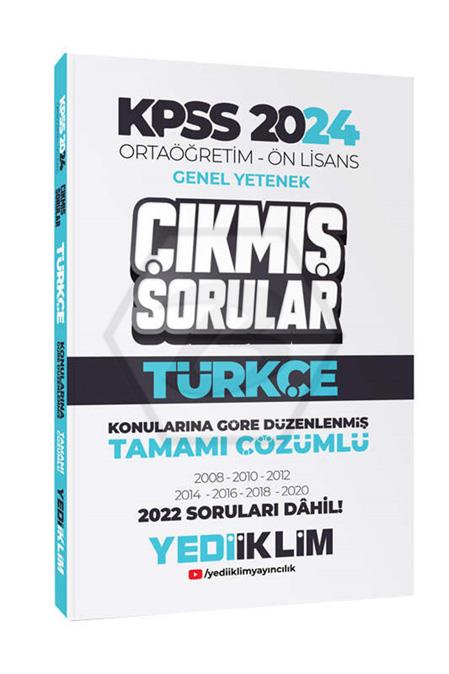 2024 KPSS Önlisans Türkçe Çıkmış Sorular