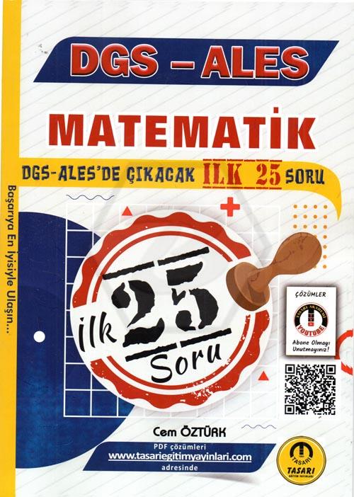 DGS ALES Matematik İlk 25 Çıkacak Soru Çözümlü