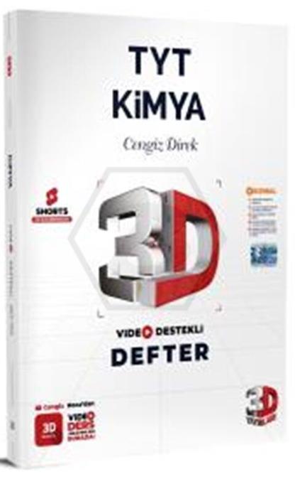 2024 TYT 3D Kimya Video Destekli Defter