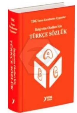 İlkokul Türkçe Sözlük Kırmızı Kapak