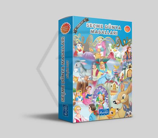 Küçük Boy Seçme Dünya Masalları 25Li Set