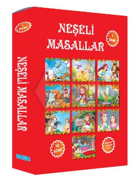 1.Sınıf Neşeli Masallar - 10 Kitap