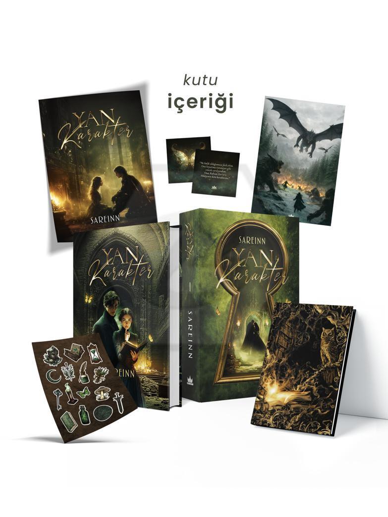 Yan Karakter 1 (Ciltli - Hediyeli Kutu)