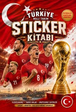 Milli Takım Sticker Kitabı (Futbolcu Tanıtım Kartları Hediyeli)