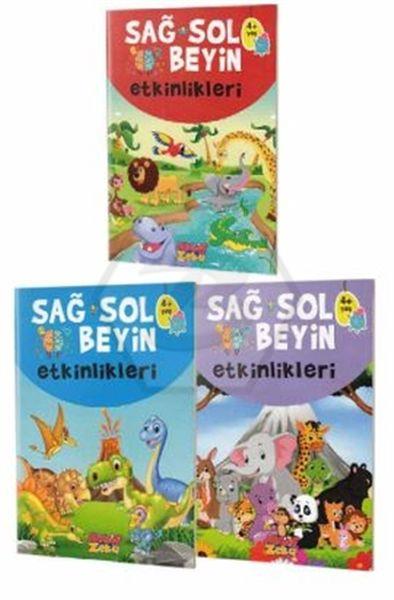Sağ Beyin Sol Beyin 4 Yaş / 3 Kitap
