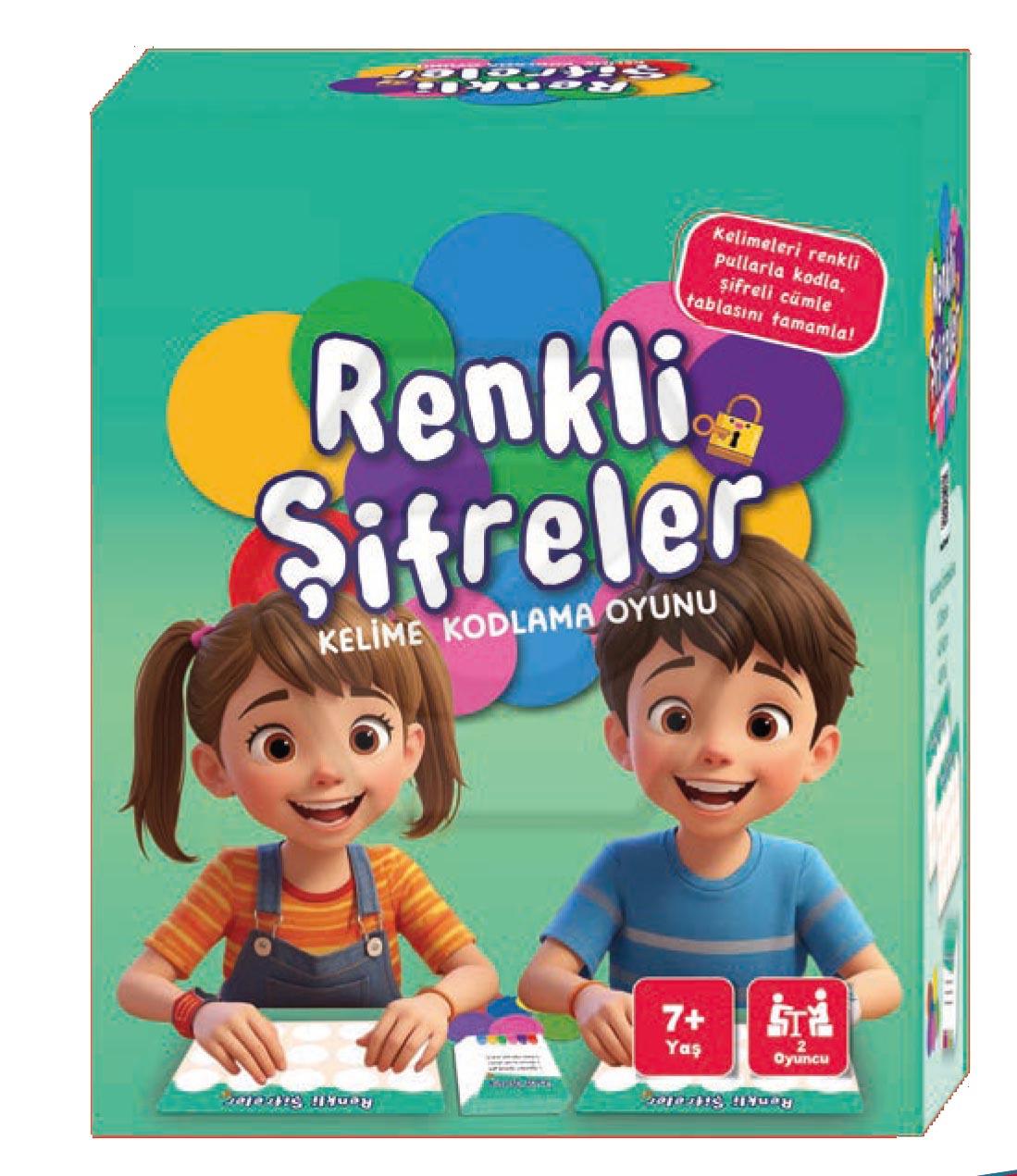 Renkli Şifreler Kelime Kodlama Oyunu