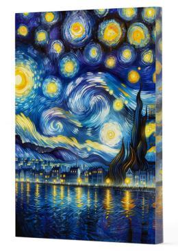 Van Gogh 7 Yıldızlı Gece - Defter