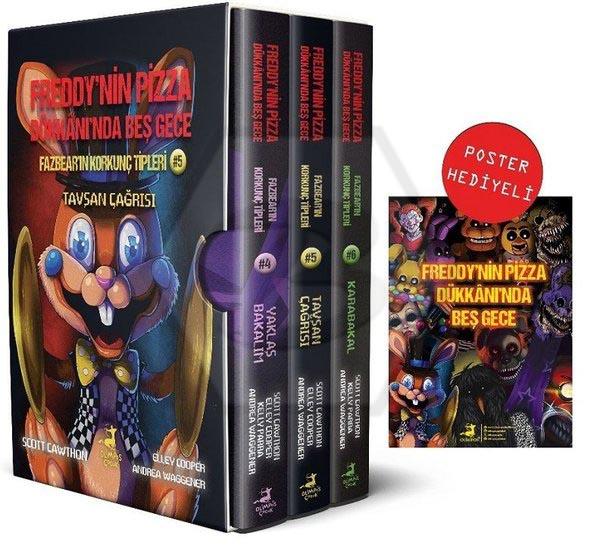 Fazbearin Korkunç Tip. Poster Hediyeli Kutulu Set 