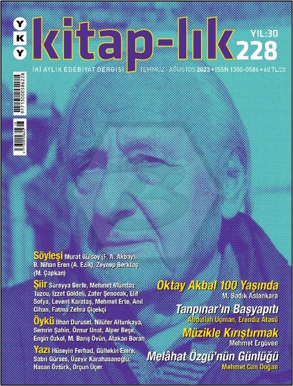 Kitap-lık 228 (Temmuz – Ağustos 2023)