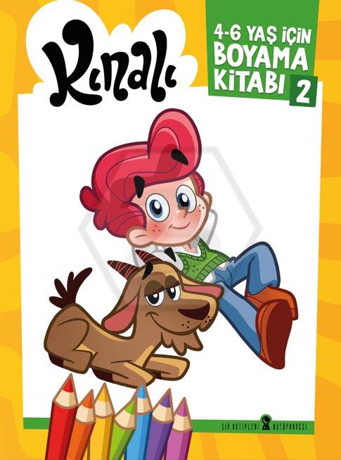 Kınalı 4 - 6 Yaş İçin Boyama Kitabı 2