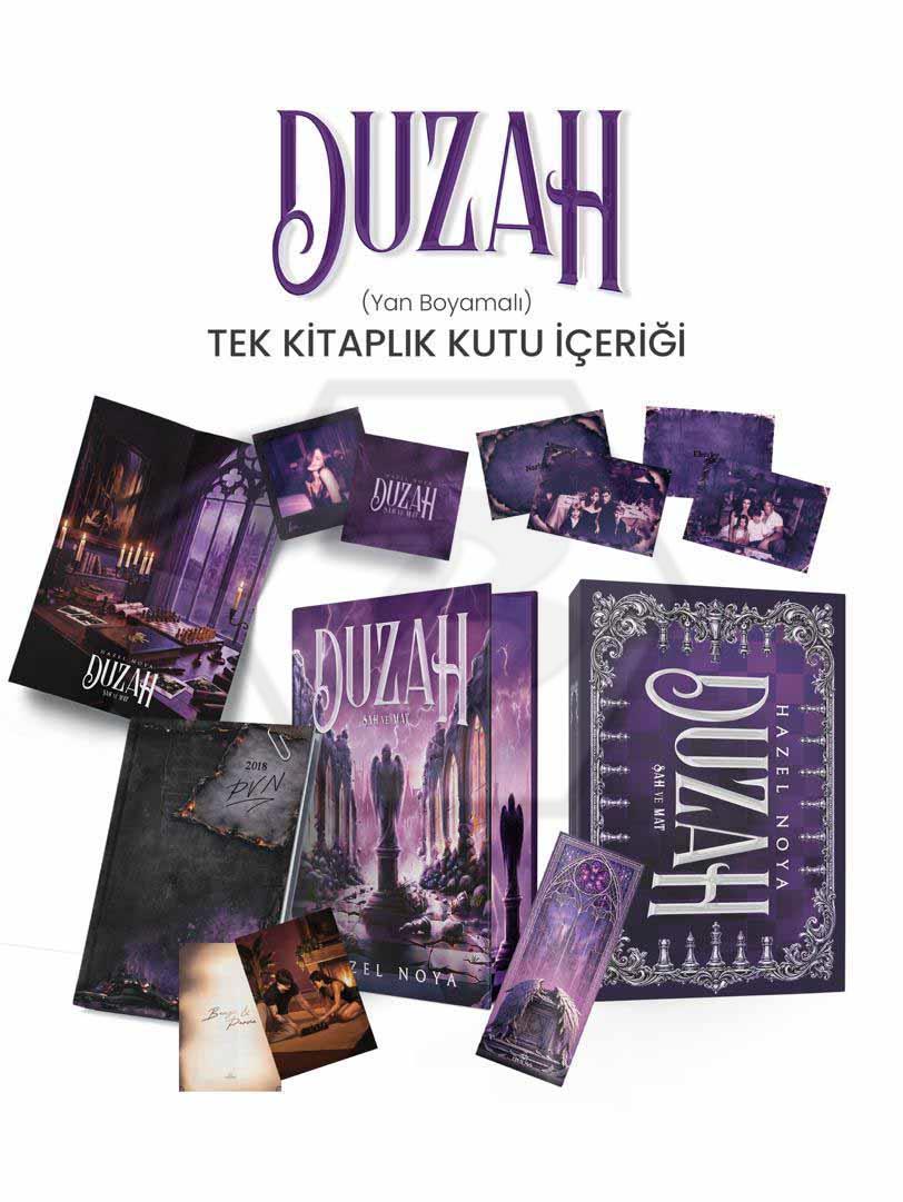 Duzah 3: Şah ve Mat - Tek Kitaplık Kutu Yan Boyamalı