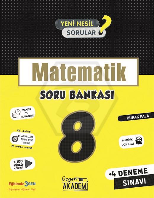 8. Sınıf - MATEMATİK - Soru Bankası