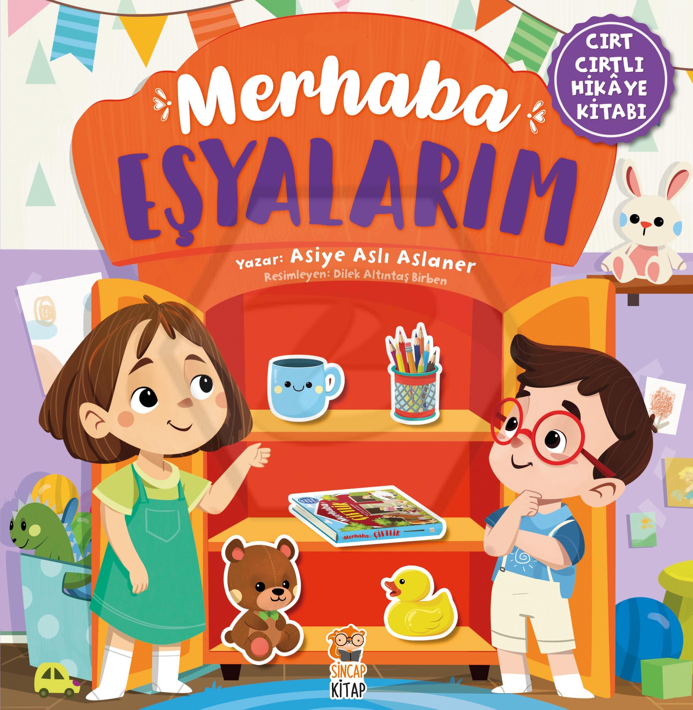 Merhaba Eşyalarım - Cırt Cırtlı Hikaye Kitabı