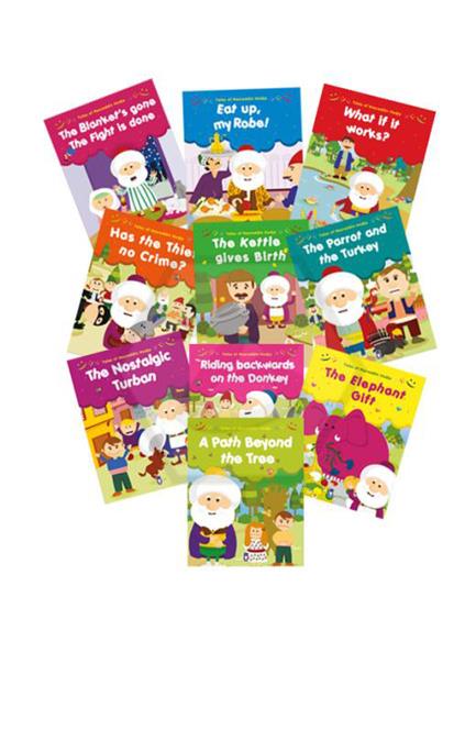 Tales Of Nasreddin Hodja SET - 10 Books - Nasreddin Hoca Fıkraları SET - İngilizce