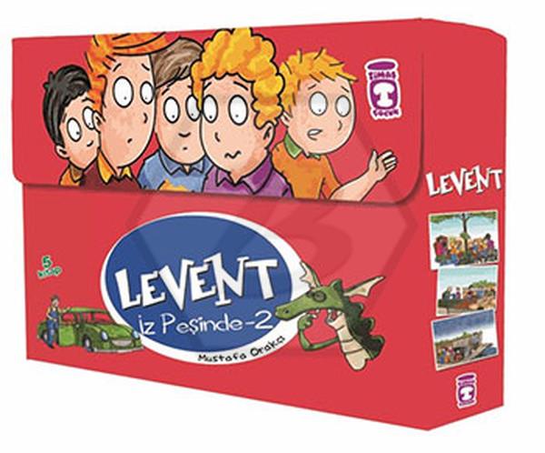 Levent İz Peşinde 2 Set (5 Kitap)