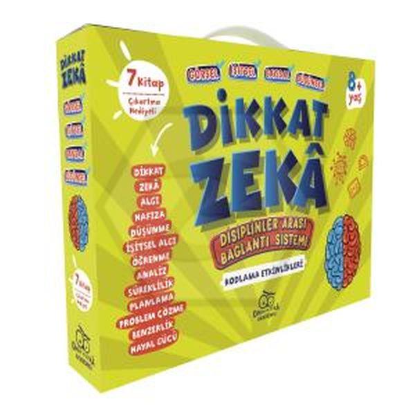 Dikkat - Zeka 2. Sınıf Seti - 8 Yaş  (7 Kitap)