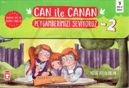 Can İle Canan Peygamberimizi Seviyoruz 2 - Set (5  Kitap)
