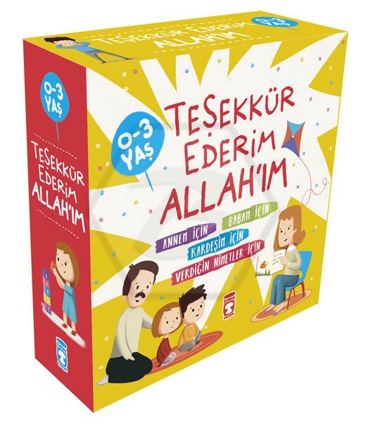 Teşekkür Ederim Allahım Set (4 Kitap)