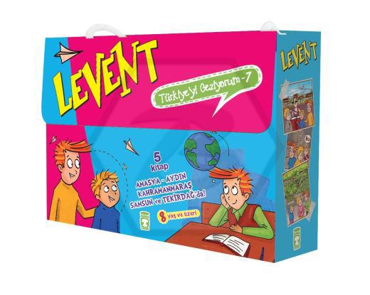 Levent Türkiyeyi Geziyorum 7 Set (5 Kitap)