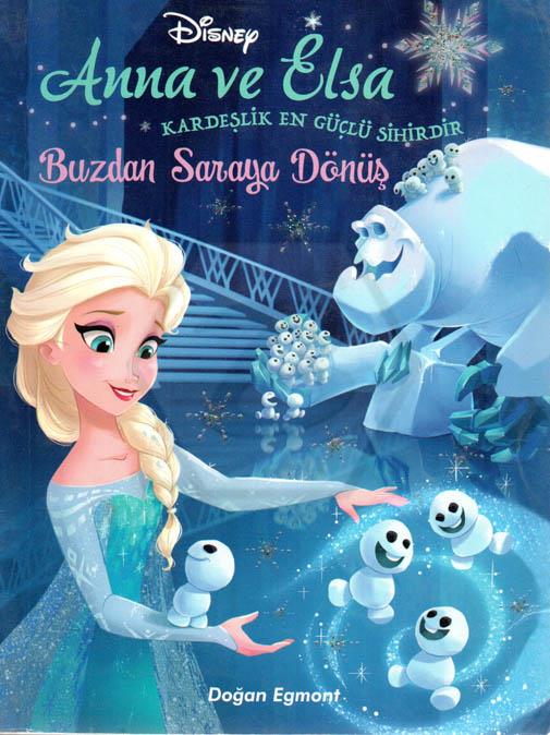 Dısney Karlar Ülkesi Anna Ve Elsa Buzdan