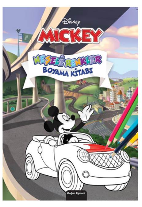 Dısney Mıckey Neşeli Renkler Boyama Kitabı