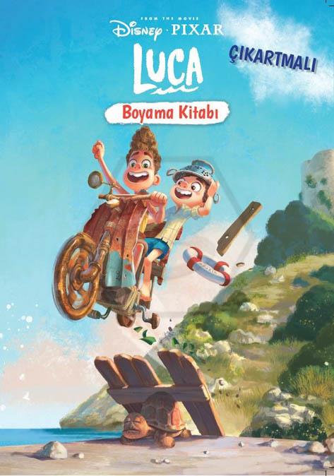 Dısney Pıxar Luca Çıkartmalı Boyama Kitabı