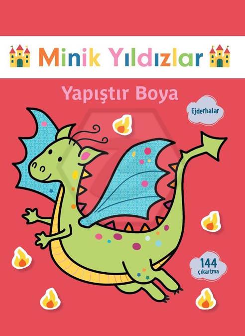 Minik Yıldızlar Ejderhalar Yapıştır Boya
