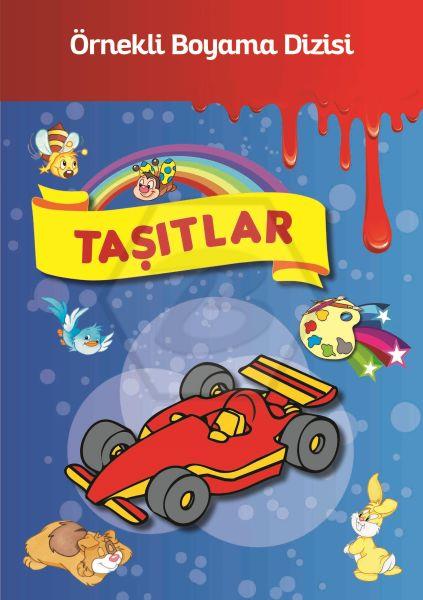 Taşıtlar - Örnekli Boyama Dizisi