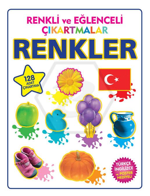 Renkler-Renkli Eğlenceli Çıkartmalar