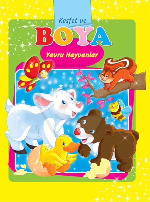 Keşfet ve Boya Yavru Hayvanlar