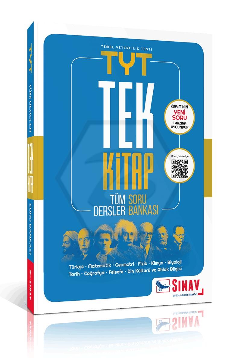 TYT Tek Kitap Tüm Dersler Soru Bankası