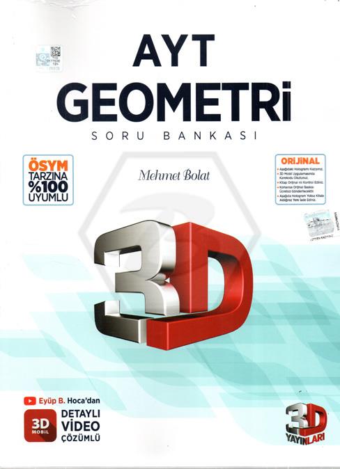 AYT Geometri Tamamı Video Çözümlü Soru Bankası