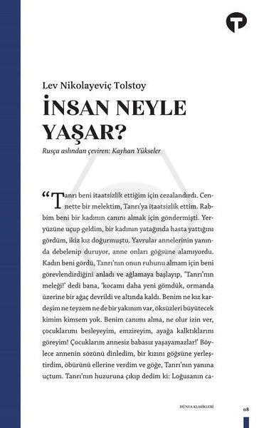 İnsan Ne İle Yaşar?