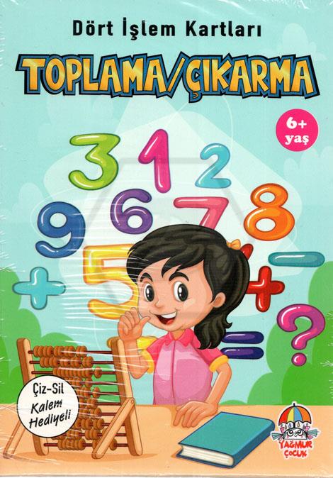 Dört İşlem Kartları-Toplama-Çıkarma 6+Yaş