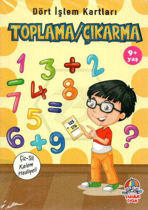Dört İşlem Kartları-Toplama-Çıkarma 9+Yaş