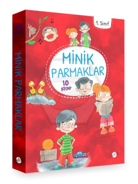 1.Sınıf Minik Parmaklar 10 Kitap Düz Yazı Set