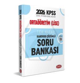KPSS Ortaöğretim (Lise) Tek Kitap Karekod Çözümlü Soru Bankası