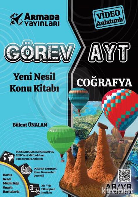 AYT Coğrafya Yeni Nesil Konu Kitabı