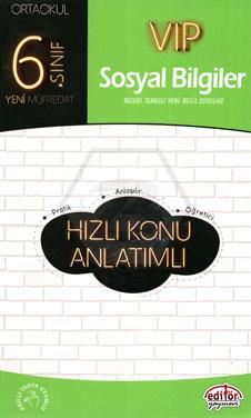 6.Sınıf Vıp Sosyal Bilgiler Hızlı Konu Anlatımlı 