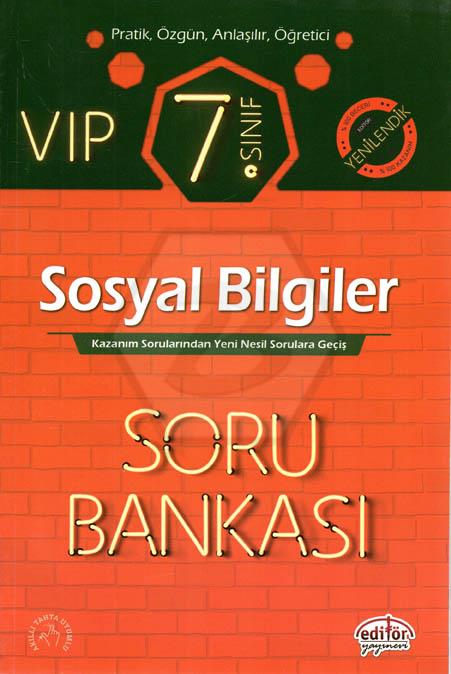 7.Sınıf VIP Sosyal Bilgiler Soru Bankası