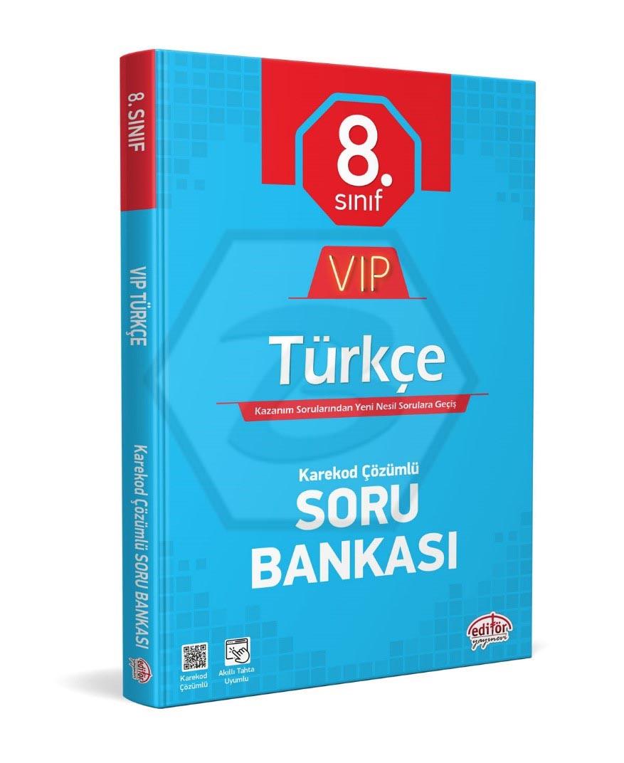 2022 8.Sınıf VİP Türkçe Soru Bankası