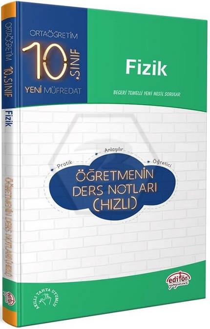 10.Sınıf Fizik Öğretmenin Ders Notları