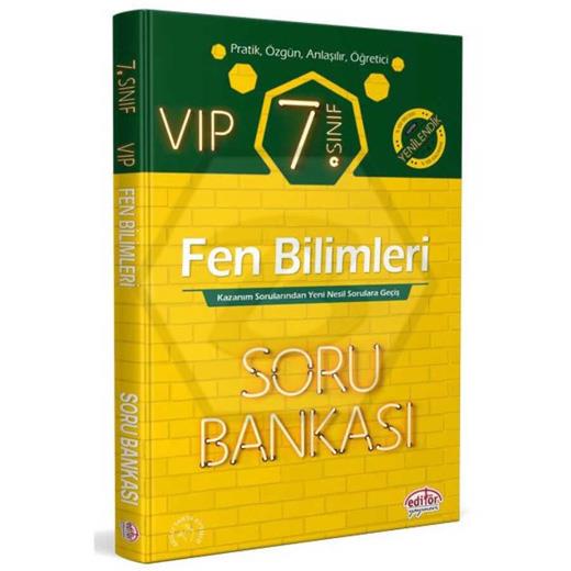 7.Sınıf VIP Fen Bilimleri Soru Bankası
