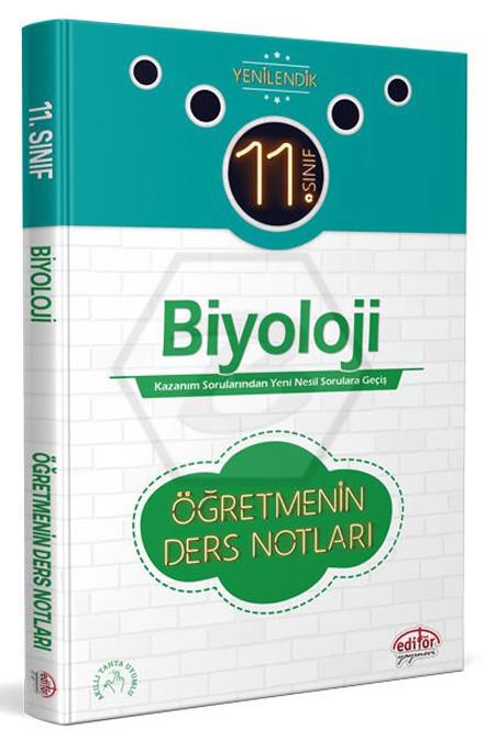 11.Sınıf Biyoloji Öğretmenin Ders Notları