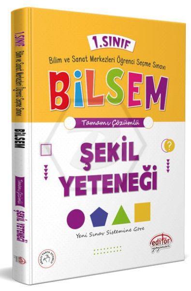 1.Sınıf Bilsem Hazırlık Şekil Yeteneği Tamamı Çözümlü