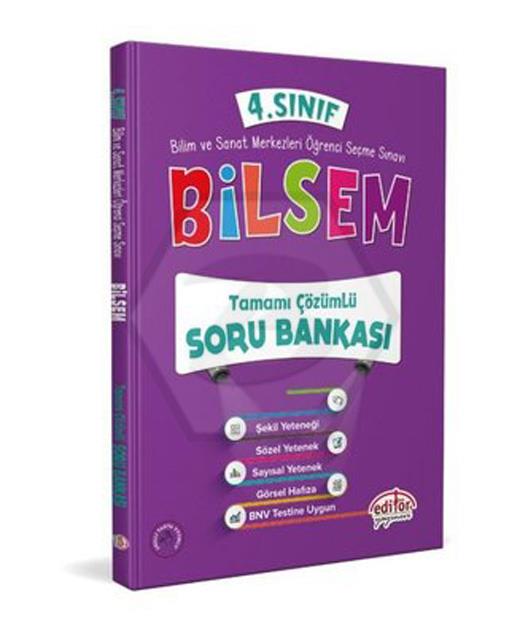 4.Sınıf Bilsem Tamamı Çözümlü Soru Bankası