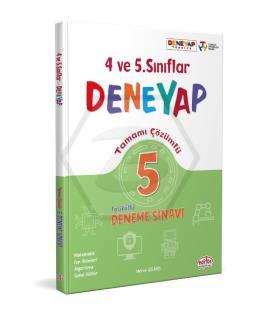 4 Ve 5 Sınıflar Deneyap Tamamı Çözümlü 5 Fasikül Deneme