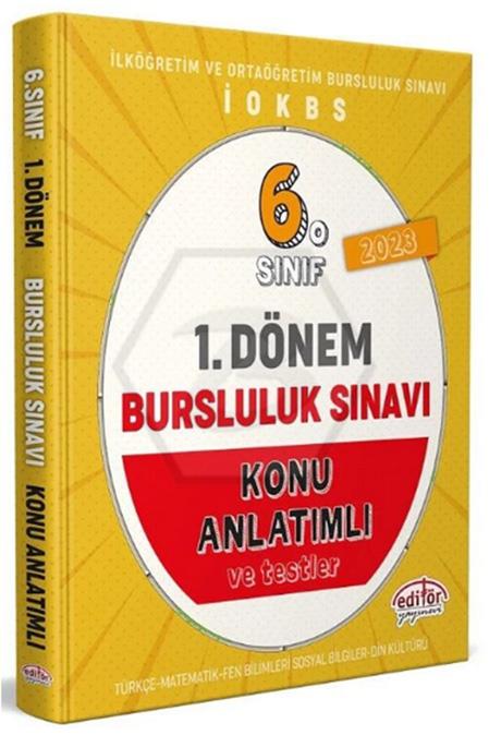 6.Sınıf 1.Dönem Bursluluk Sınavı Konu Anlatımlı